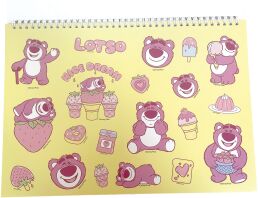 Toy Story Lotso Μπλοκ Ζωγραφικής Α4+Stickers (332-80416)