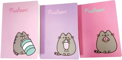 Pusheen Candy Shop Σημειωματάριο Α5 3Τμχ. (361-02013)