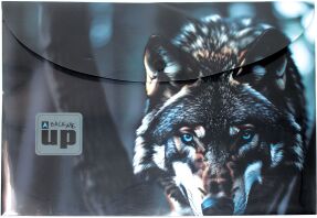 Blue Eye Wolf Φάκελος Κουμπί (357-33580)