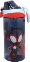 GIM Παγούρι Tritan Με Καλαμάκι 450ml Spidey (557-03218)