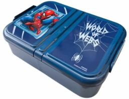 Gim Δοχείο Φαγητού 3 Χώρων Spiderman (557-00262)