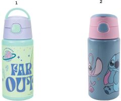 Gim Παγούρι Flip Αλουμινίου Stitch 500ml-2 Σχέδια (552-05248)