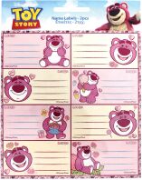 GIM Ετικέτα 2Τμχ Toy Story Lotso (773-23246)