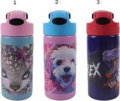 BMU Παγούρι SS 500ml-3 Σχέδια (570-89245)