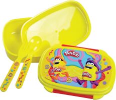 Gim Δοχείο Φαγητού Με Κουτάλι/Πιρούνι Play-doh (556-00276)