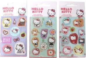 Gim Sticker Laser Hello Kitty-3 Σχέδια-1Τμχ (776-78710)
