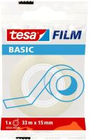 Sellotape Tesa Film Basic Διάφανη Αυτοκόλλητη Ταινία 33x15mm (I.1402)