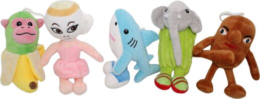 Brainrot Λούτρινο Με Ήχους-5 Σχέδια-1Τμχ (BD1270)