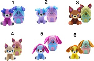 Pup A Dorables-6 Σχέδια (2412002)