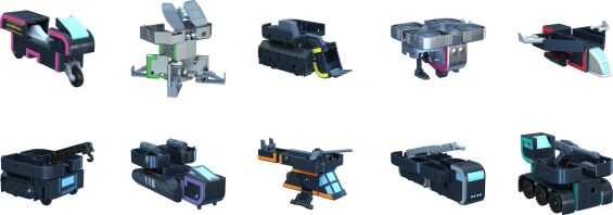 Pocket Morphers S3-10 Σχέδια (6950)