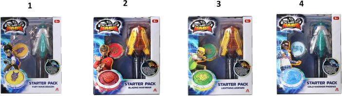 Infinity Nado Vi-Starter Pack-4 Σχέδια (654110)