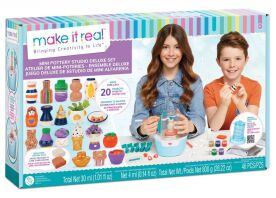 Make It Real Mini Pottery Studio Deluxe Set (1830)