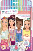 Make it Real Fashion Design Sketchbook Blooming Vibes (3209)