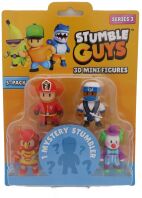 Stumble Guys S3 Φιγούρα 5cm 5Τμχ (0482)