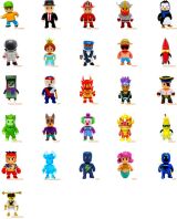 Stumble Guys S3 Φιγούρα 5cm 5Τμχ (0482)