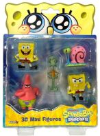 Sponge Bob Movie Φιγούρα 5Τμχ (0609)