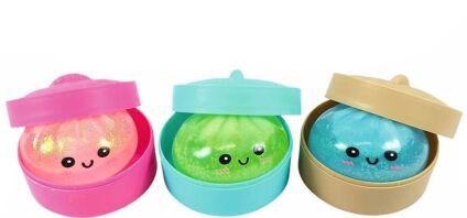 Dumplings Μπάλα Sparkling Squishy-3 Σχέδια-1Τμχ (67938)