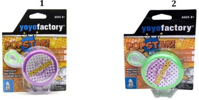 YoYo Popstar Purple-2 Σχέδια (YO-505-540-45135)