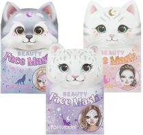 Top Model Μάσκα Προσώπου Animal Beauty & Me-3 Σχέδια-1Τμχ (D13822)