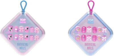 Top Model Αυτοκόλλητα Νύχια 3D Kpop-2 Σχέδια (D14287)