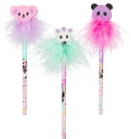 Top Model Μολύβια W/Eraser Topper Wild-3 Σχέδια-1Τμχ (D12852)