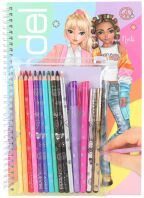 Top Model Μπλοκ Ζωγραφικής Colouring Book (D12943)