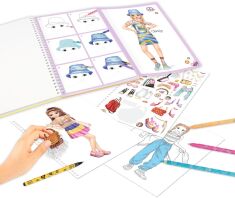 Top Model Μπλοκ Ζωγραφικής Colouring Book (D12943)