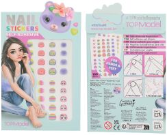 Top Model Nail Stickers Beauty & Me-4 Σχέδια-1Τμχ (D13064)