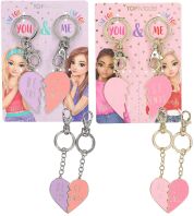 Top Model Keyring Σετ Heart BFF-2 Σχέδια (D13558)