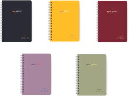 Τετράδιο Savi Basic Σπιραλ 17X25 2 Θεμάτων 120 Σελίδων-5 Σχέδια-1 Τμχ (303032-220)