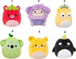 Squishmallows Ζωάκια-Φρουτάκια 30.5cm-6 Σχέδια (JWSQ8854)