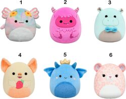 Squishmallows W12 19cm-6 Σχέδια (JWSQ4064-J)