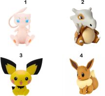 Pokemon Φιγούρα 10cm W8-4 Σχέδια (JW000254-W08)