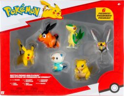 Pokemon Φιγούρες 6Τμχ W11 (JW002469-W11)
