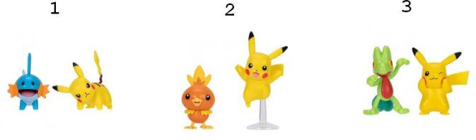 Pokemon Φιγούρες Generation IX W4-3 Σχέδια (JW003355-W04)