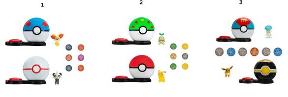 Pokemon Σετ Μάχης 2Τμχ W5-3 Σχέδια (JW002474-W5)