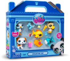 Littlest Pet Shop Φιγούρες 5Τμχ-Παραλία (BF000517)