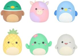 Squishmallows-Squooshems Core Favorites Φακελάκι 6cm-6 Σχέδια (JWSS0010)