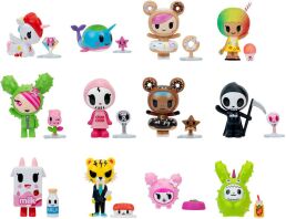 Tokidoki-Φιγούρα 2Τμχ Με Αξεσουάρ Φακελάκι-12 Σχέδια  (JWTK0001)