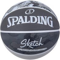 Spalding Μπάλα Μπάσκετ Sketcs Jump Rubber S7 (84-382Z1)
