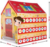 Montessori Σκηνή Μαθαίνω Αλφάβητο & Δημιουργικά Παιχνίδια (88782)