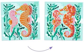 Djeco Μωσαϊκό-Ζωάκια Καραϊβικής (176-09427)