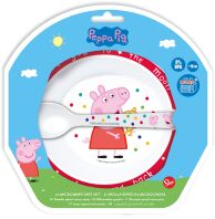 Stor Σετ Μπωλ Με Κουτάλι Peppa Pig (105587)