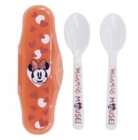 Stor Κουταλάκια Φαγητού Με Θήκη Minnie Mouse 2Τμχ (105591)