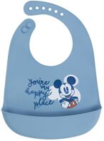 Stor Σαλιάρα Σιλικόνης Mickey Mouse (105610)