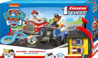 Carrera First Αυτοκινητόδρομος Paw Patrol:Chase & Marshall 1:50 (051849)