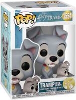 POP!#1554 Tramp With Puppy-Disney:Lady & The Tramp 70th Anniversary (100956)
