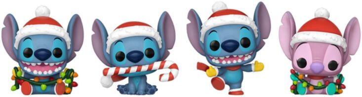 Pocket Pop!Lilo & Stitch Holiday-Disney Σετ 4Τμχ (105231)