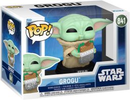 POP!#841 Φιγούρα Grogu(With Food)-Star Wars (112818)