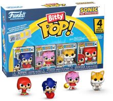 Bitty Pop!Sonic,Amy,Tails & Knuckles-Sonic The Hedgehog Σετ 4Τμχ (114003)